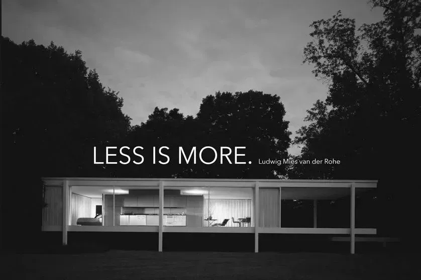 “Less is more” 網(wǎng)頁設(shè)計中的極簡風格設(shè)計法你知道嗎？